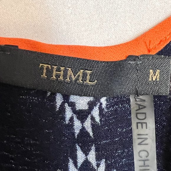 THML Women's Maxi Dress Striped Sleeveless Size M - Picture 4 of 6